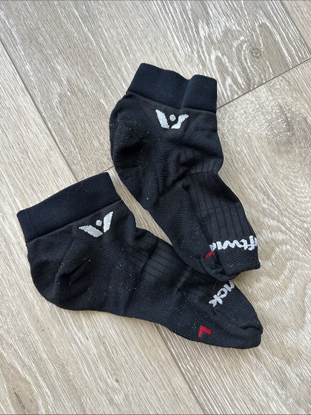 Black Low-Cut Athletic Socks